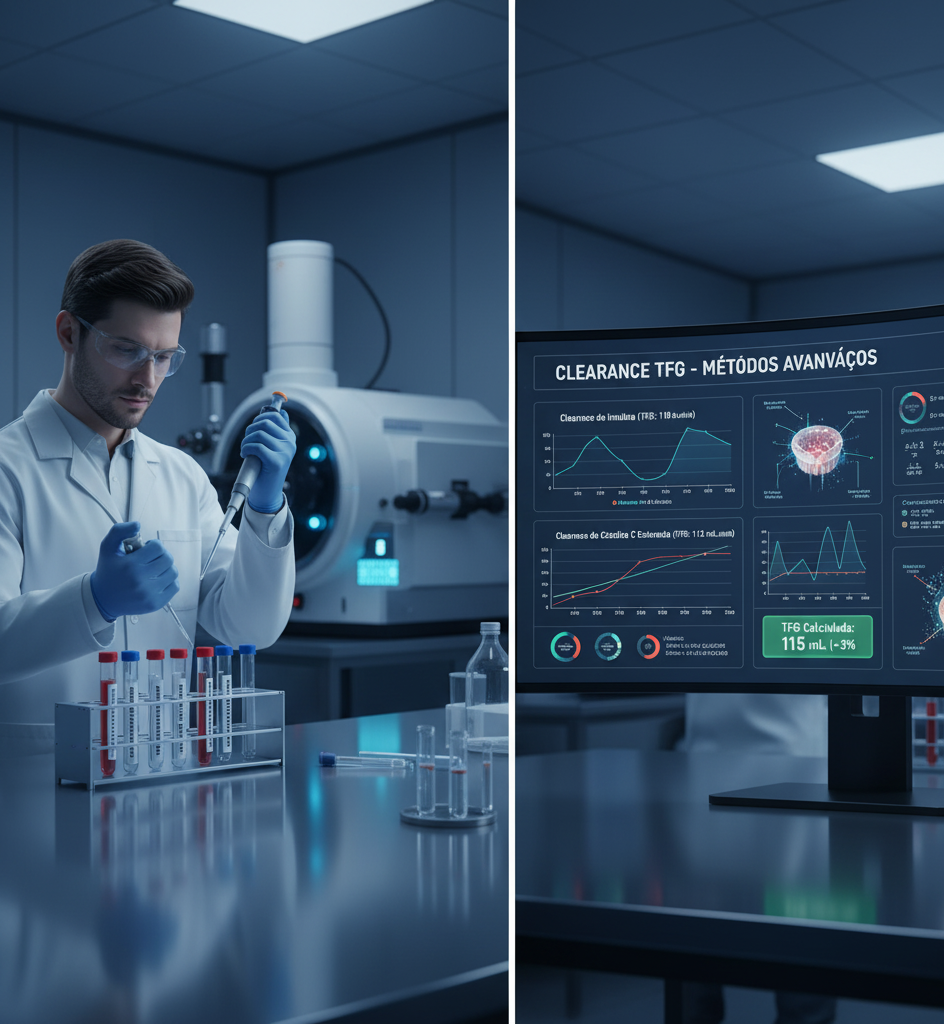 Teste de clearance de creatinina com inulina ou cistatina C em Recife - Nefrologista Recife