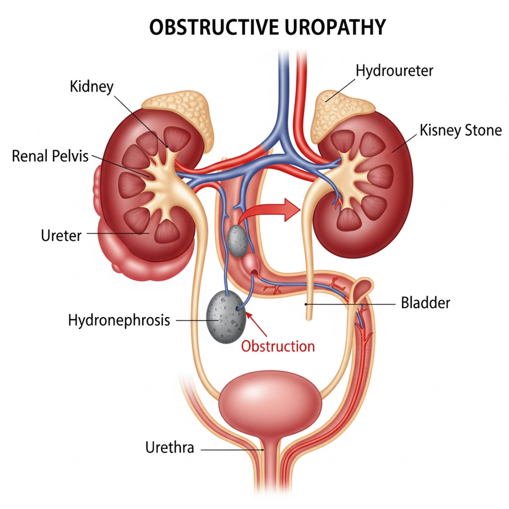 Doenças obstrutivas do trato urinário em Recife - Nefrologista em Recife