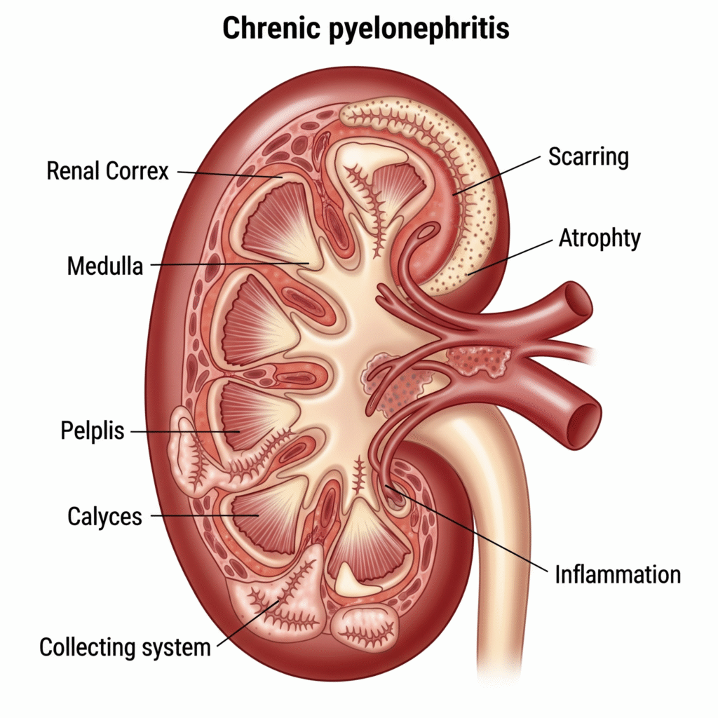 Pielonefrite crônica em Recife - Nefrologista em Recife
