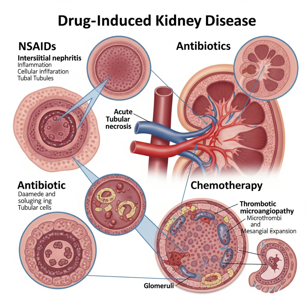 Complicações Renais de Medicamentos - Recife • Nefrologista em Recife