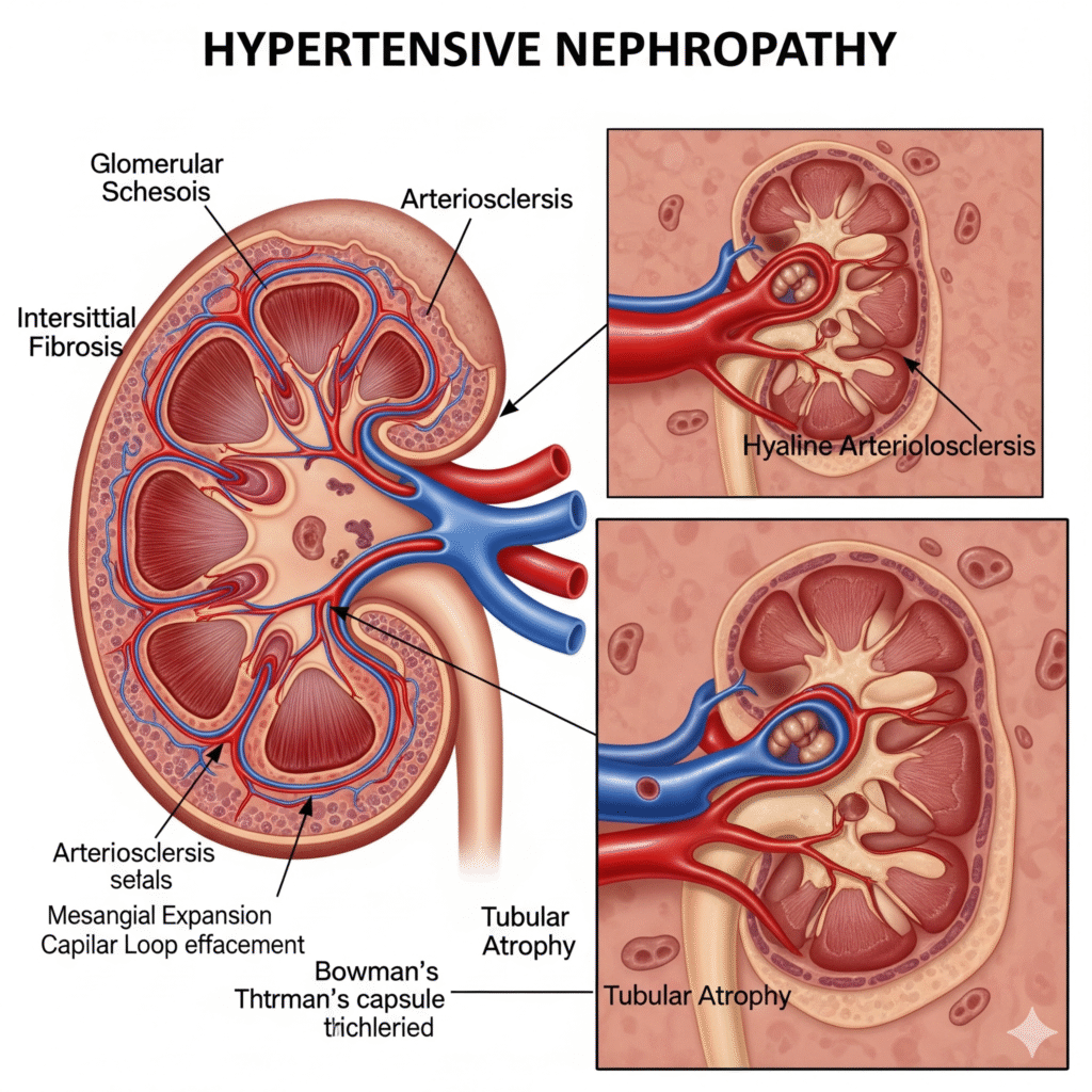 Nefropatia hipertensiva com acometimento renal em Recife - Nefrologista em Recife