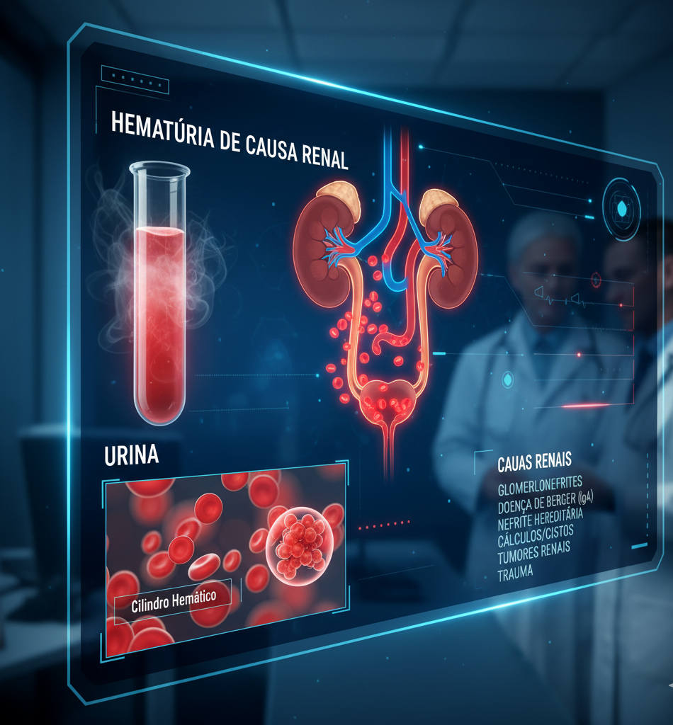 Hematúria de causa renal em Recife - Nefrologista em Recife