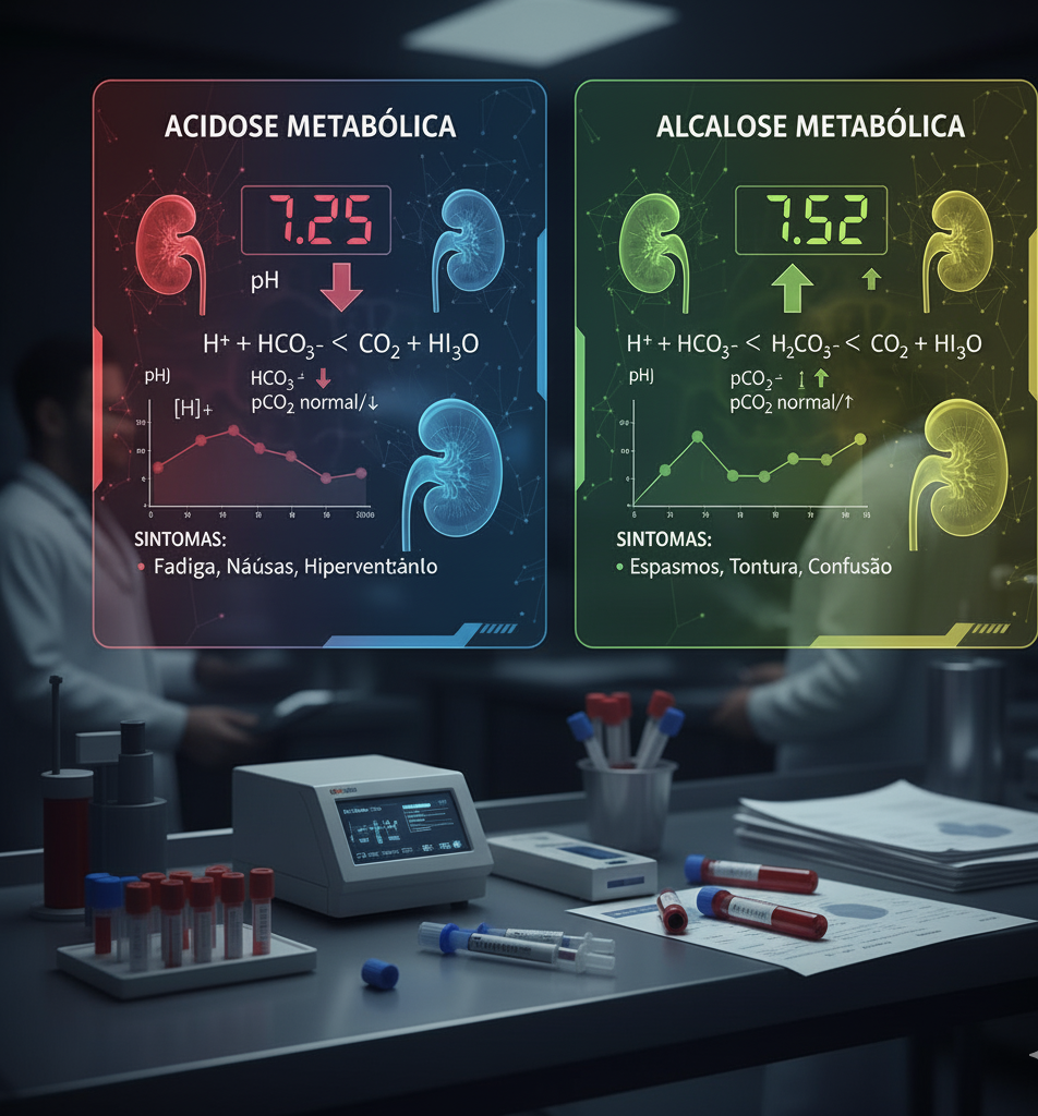 Acidose e Alcalose Metabólica em Recife - Nefrologista em Recife
