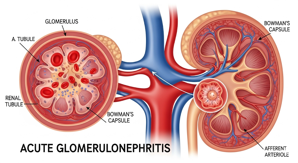 Glomerulo nefrite aguda - Nefrologista em Recife
